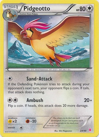 Pidgeotto - 23/30 - [XY Trainer Kit (Wigglytuff)] [Non-Holo]