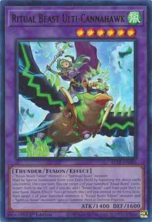 Ritual Beast Ulti-Cannahawk - Alternate Art - BLTR-EN085 - Ultra Rare - 1st Edition