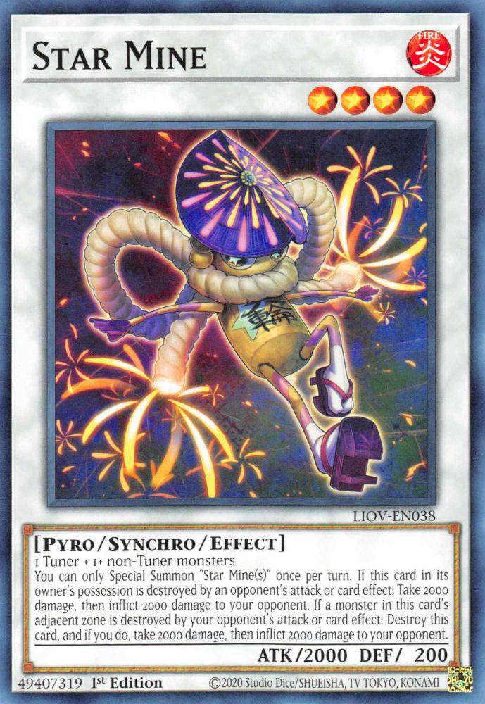 Star Mine - LIOV-EN038 - Common - 1st Edition