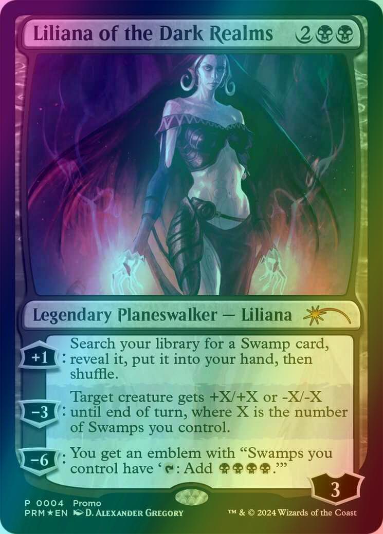 Liliana of the Dark Realms [2024-8] [Media and Collaboration Promos] [Foil]
