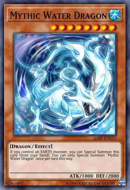 Mythic Water Dragon - SHSP-EN011 - Common - 1st Edition