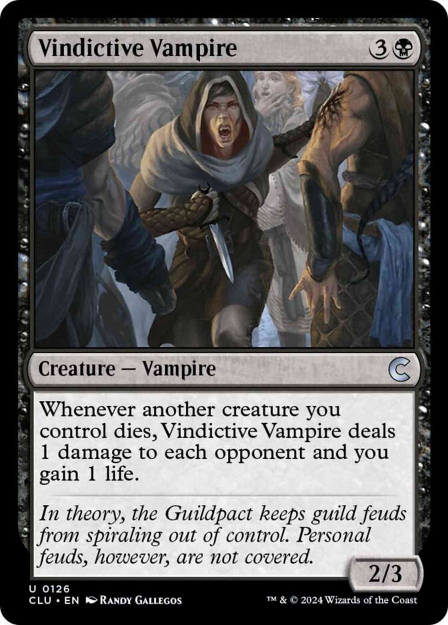 Vindictive Vampire [126] [Ravnica: Clue Edition] [Non-Foil]
