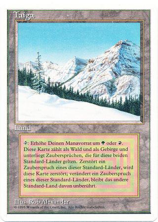 Taiga - German [287] [Revised Edition] [Non-Foil]