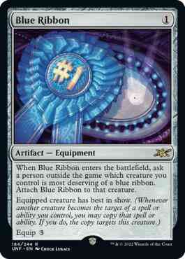 Blue Ribbon [184] [Unfinity] [Non-Foil]