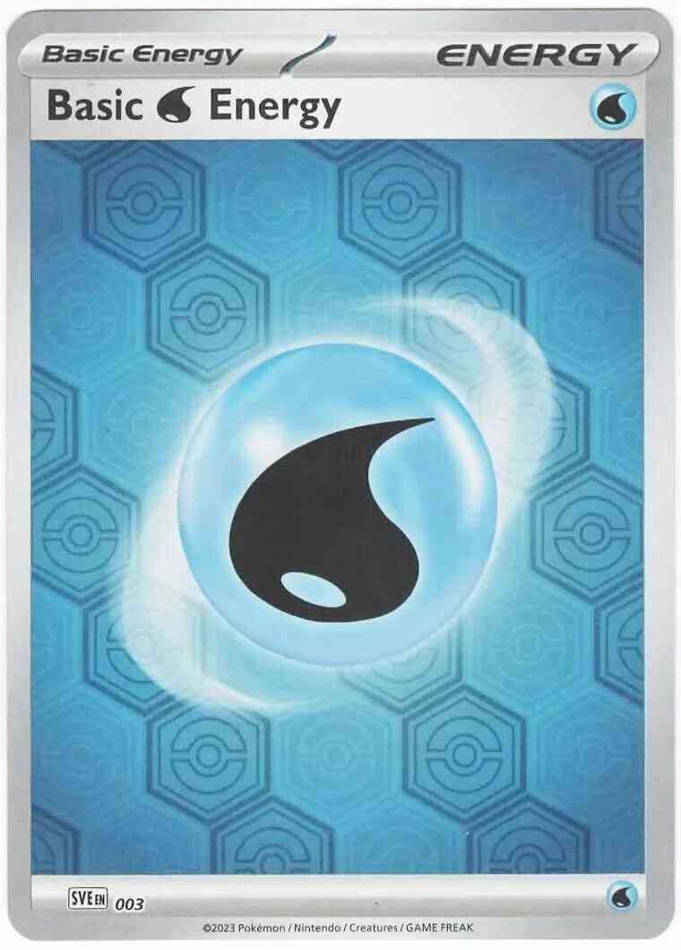 Basic Water Energy - 003 - Common [sve-003] [Reverse Holo]