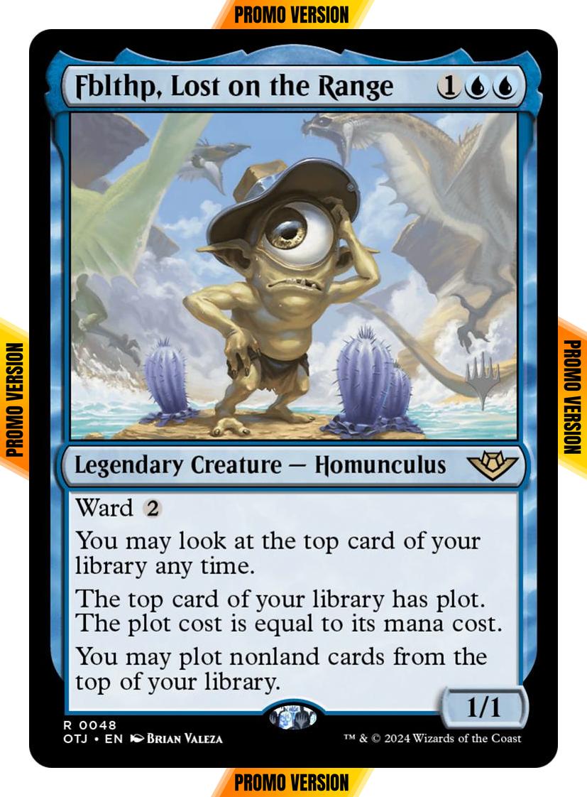 Fblthp, Lost on the Range [48p] [Promo Pack] [Outlaws of Thunder Junction: Promos] [Non-Foil]