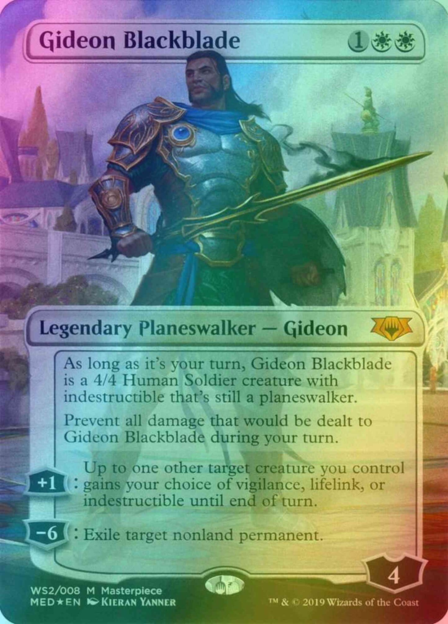 Gideon Blackblade [WS2] [Mythic Edition] [Foil]