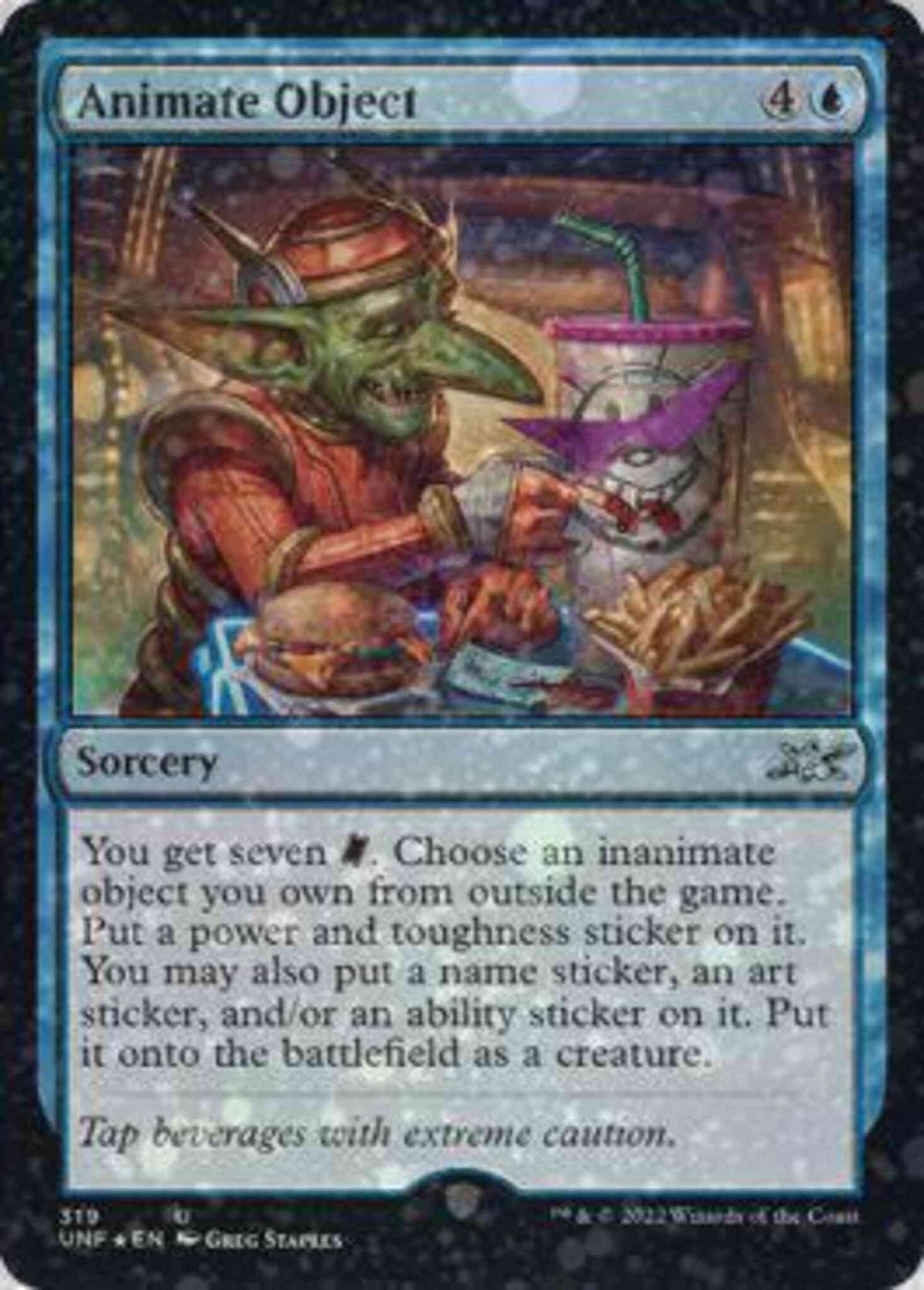 Animate Object [319] [Unfinity] [Galaxy Foil]