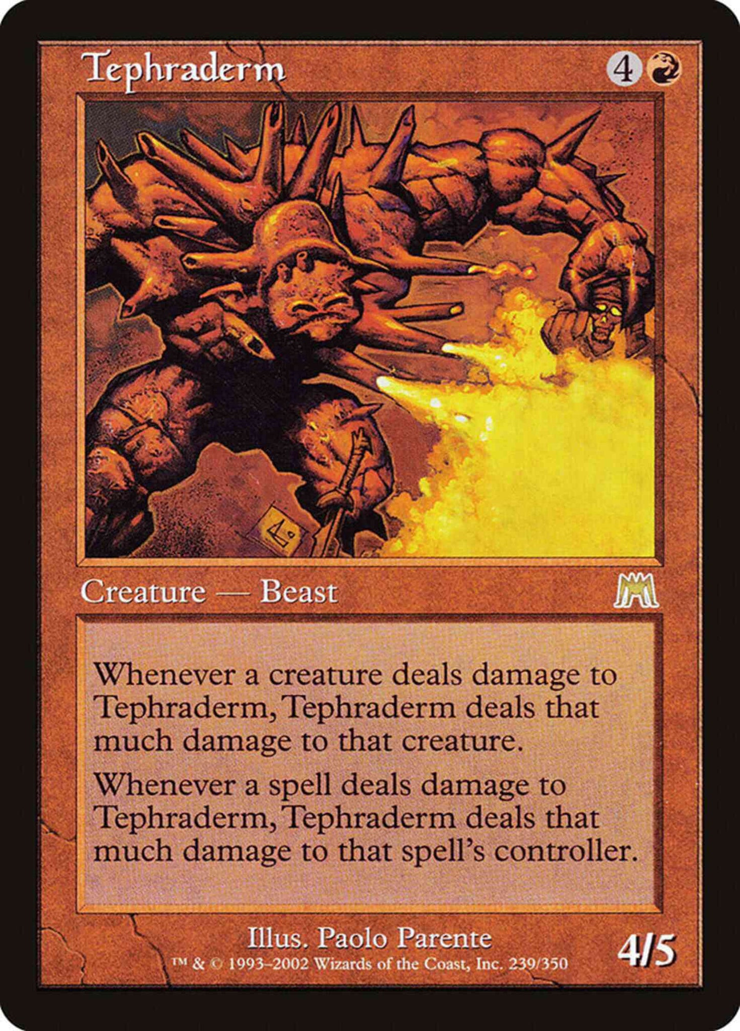 Tephraderm [239] [Onslaught] [Non-Foil]
