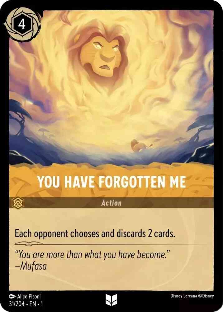 You Have Forgotten Me - 31/204 [The First Chapter] [Non-Foil]