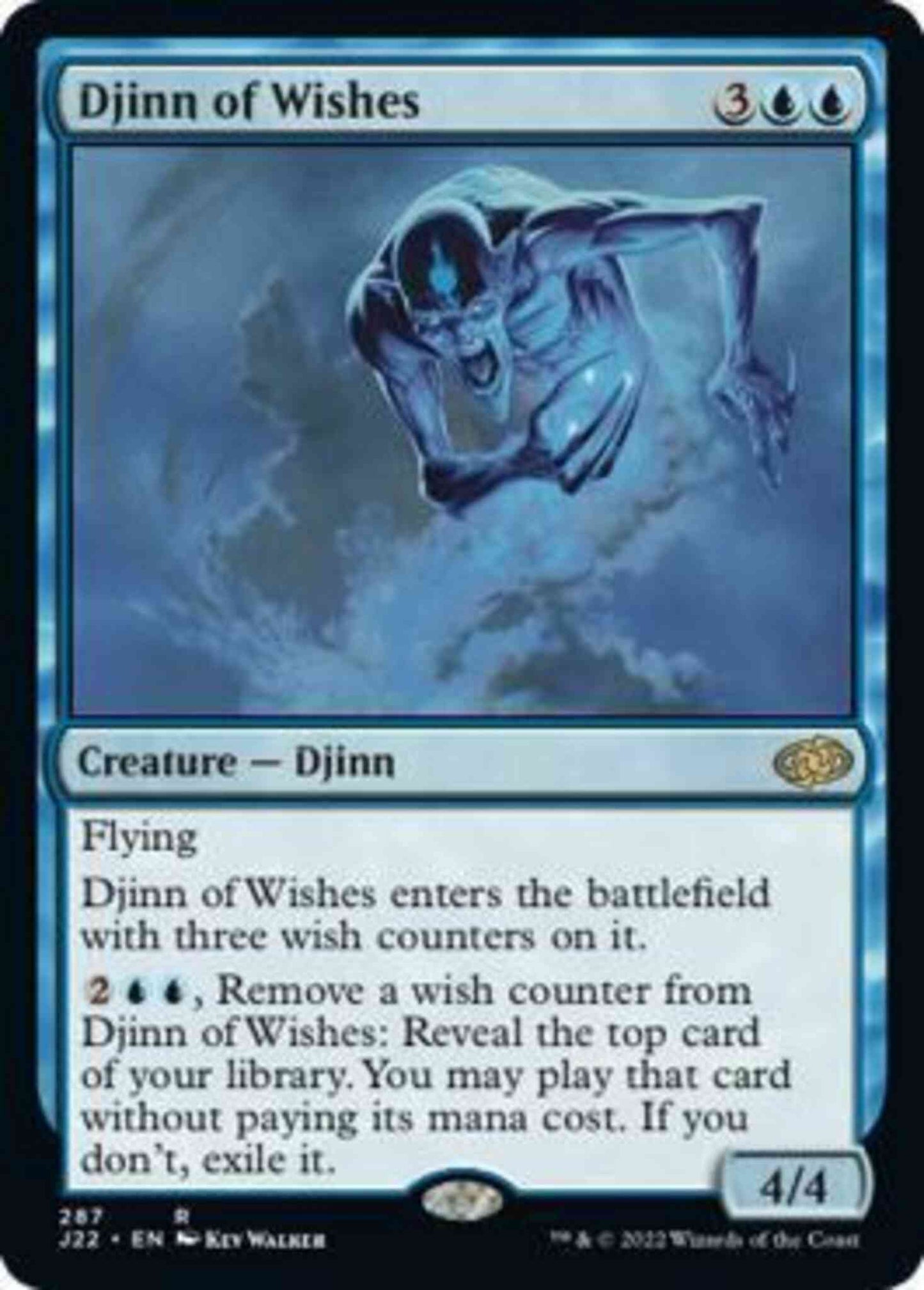 Djinn of Wishes [287] [Jumpstart 2022] [Non-Foil]