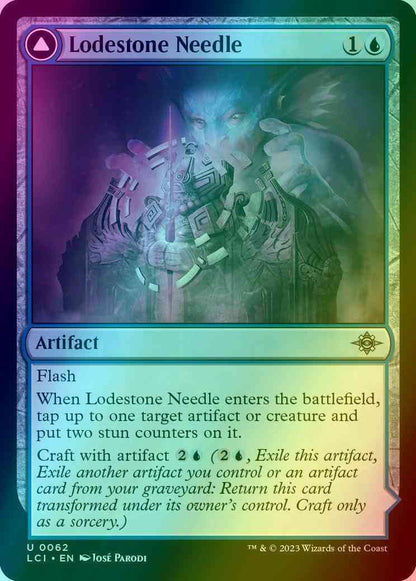Lodestone Needle // Guidestone Compass [62] [The Lost Caverns of Ixalan] [Foil]