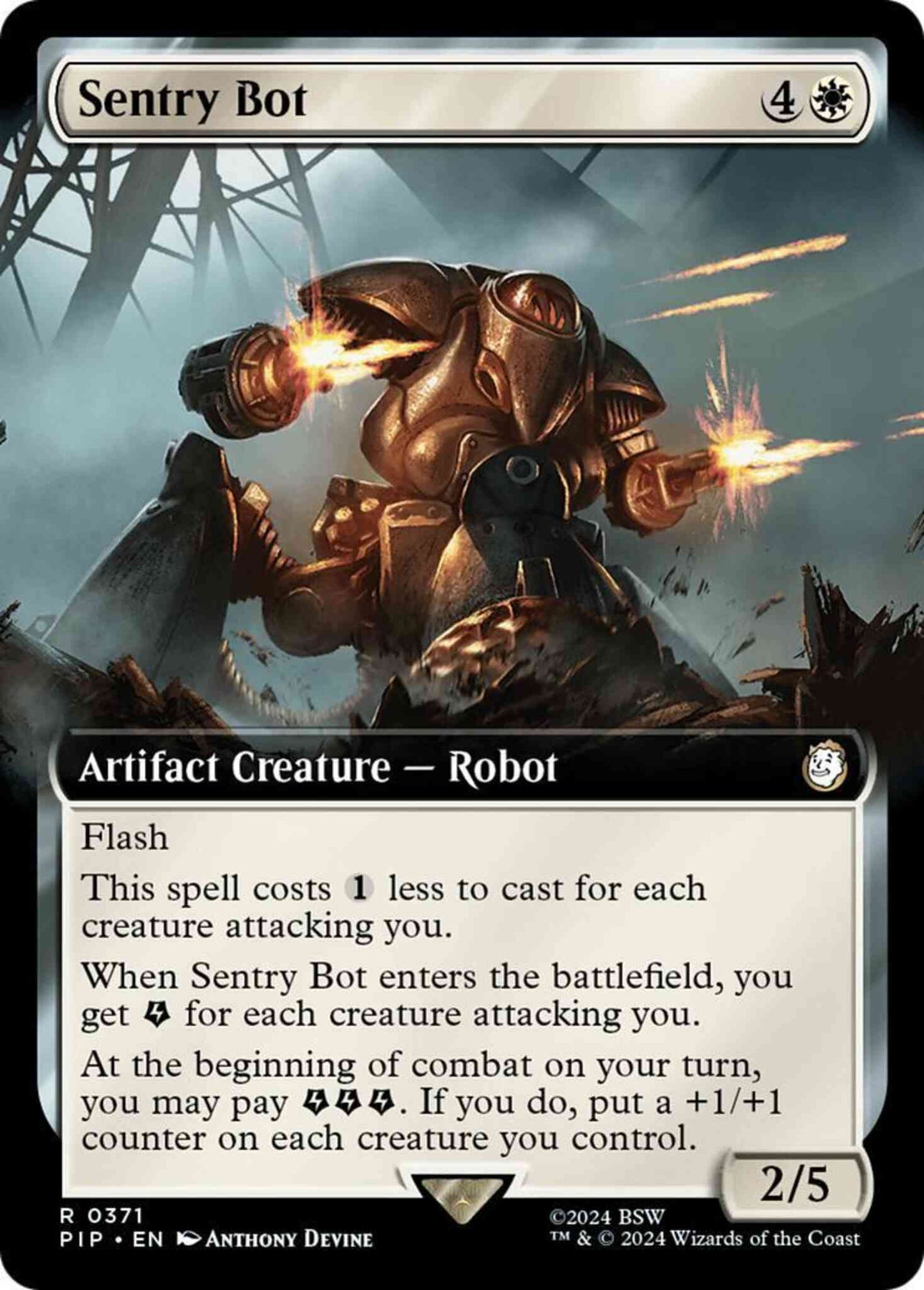 Sentry Bot [371] [Extended Art] [Fallout] [Non-Foil]