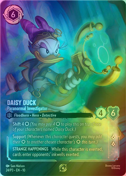 Daisy Duck - Paranormal Investigator (Store Championship) - 24/P3 [Disney Lorcana Promo Cards] [Holofoil]