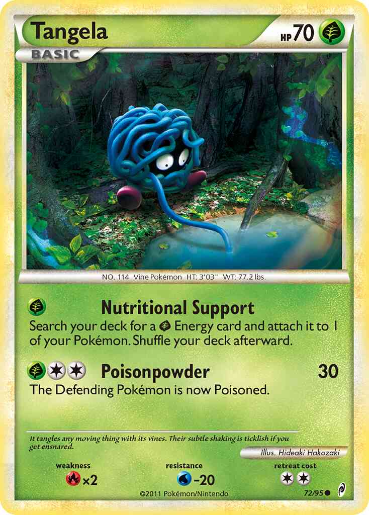 Tangela - 72/95 - Common [col1-72] [Reverse Holo]
