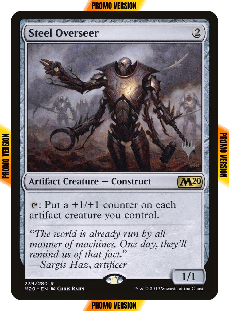 Steel Overseer [239p] [Promo Pack] [Core Set 2020 Promos] [Foil]
