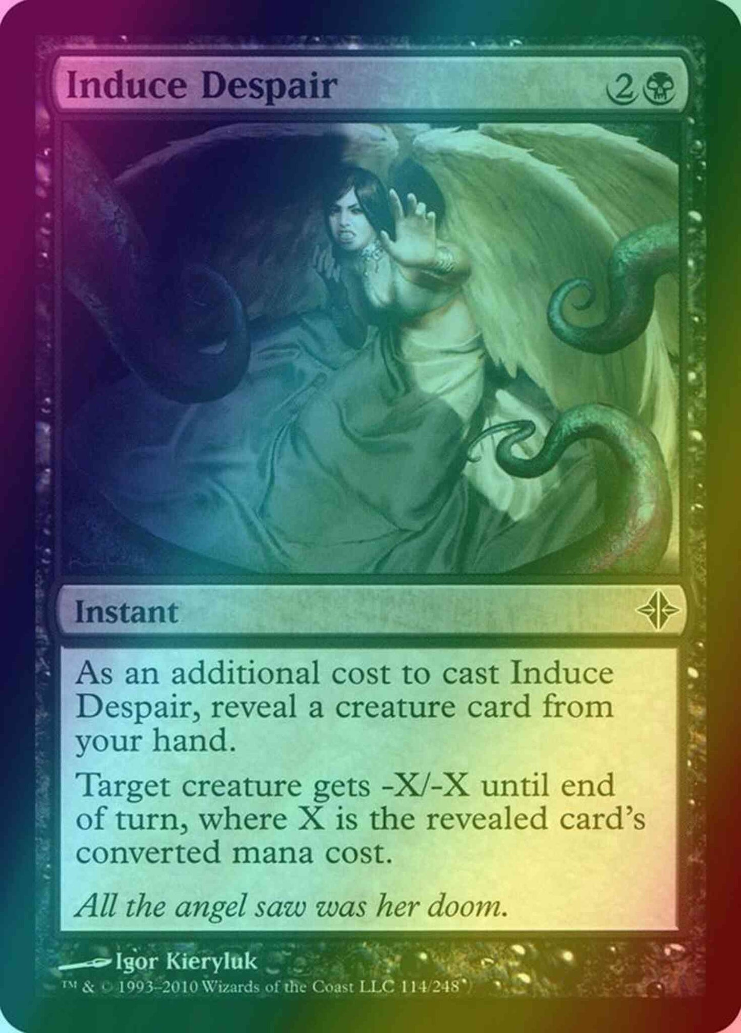 Induce Despair [114] [Rise Of The Eldrazi] [Foil]