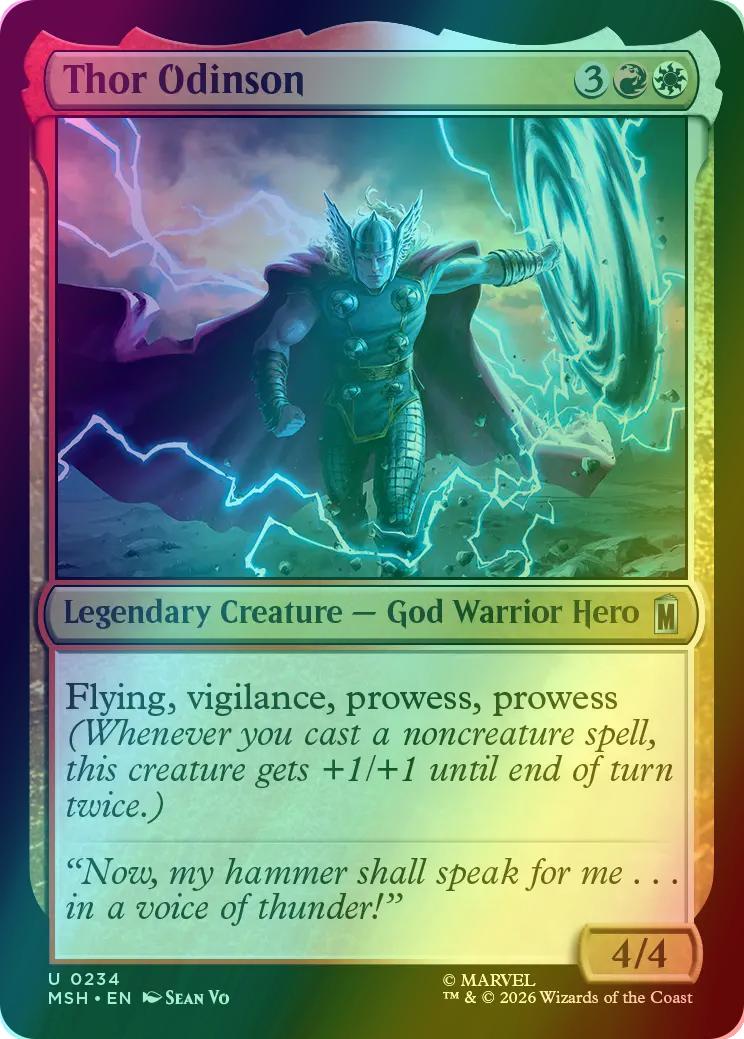Thor Odinson [234] [Marvel Super Heroes] [Foil]