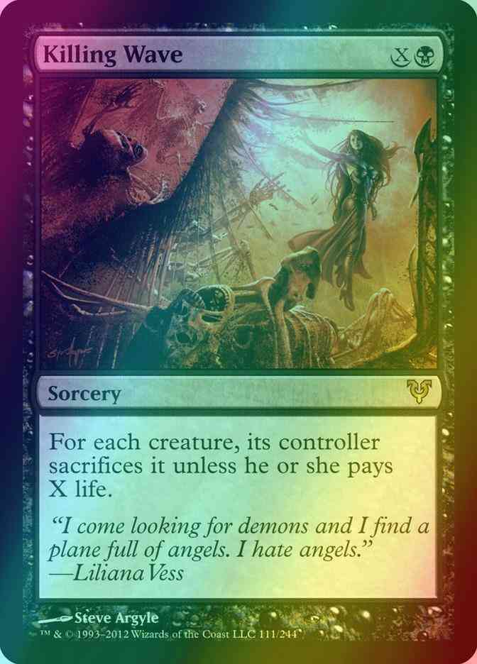 Killing Wave [111] [Avacyn Restored] [Foil]