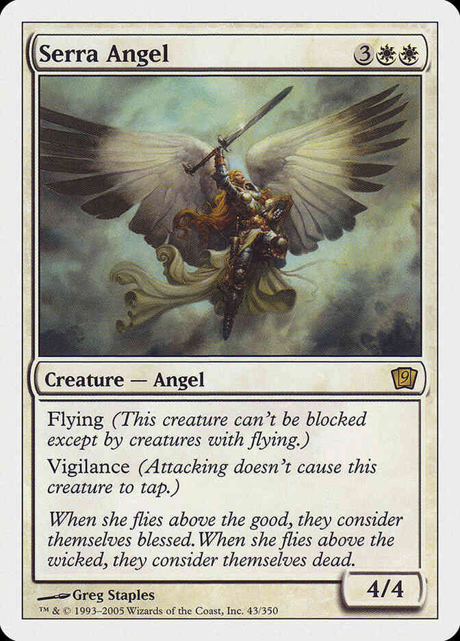 Serra Angel [43] [Ninth Edition] [Non-Foil]