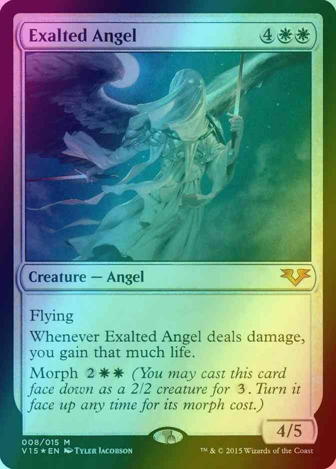 Exalted Angel [8] [From the Vault: Angels] [Foil]