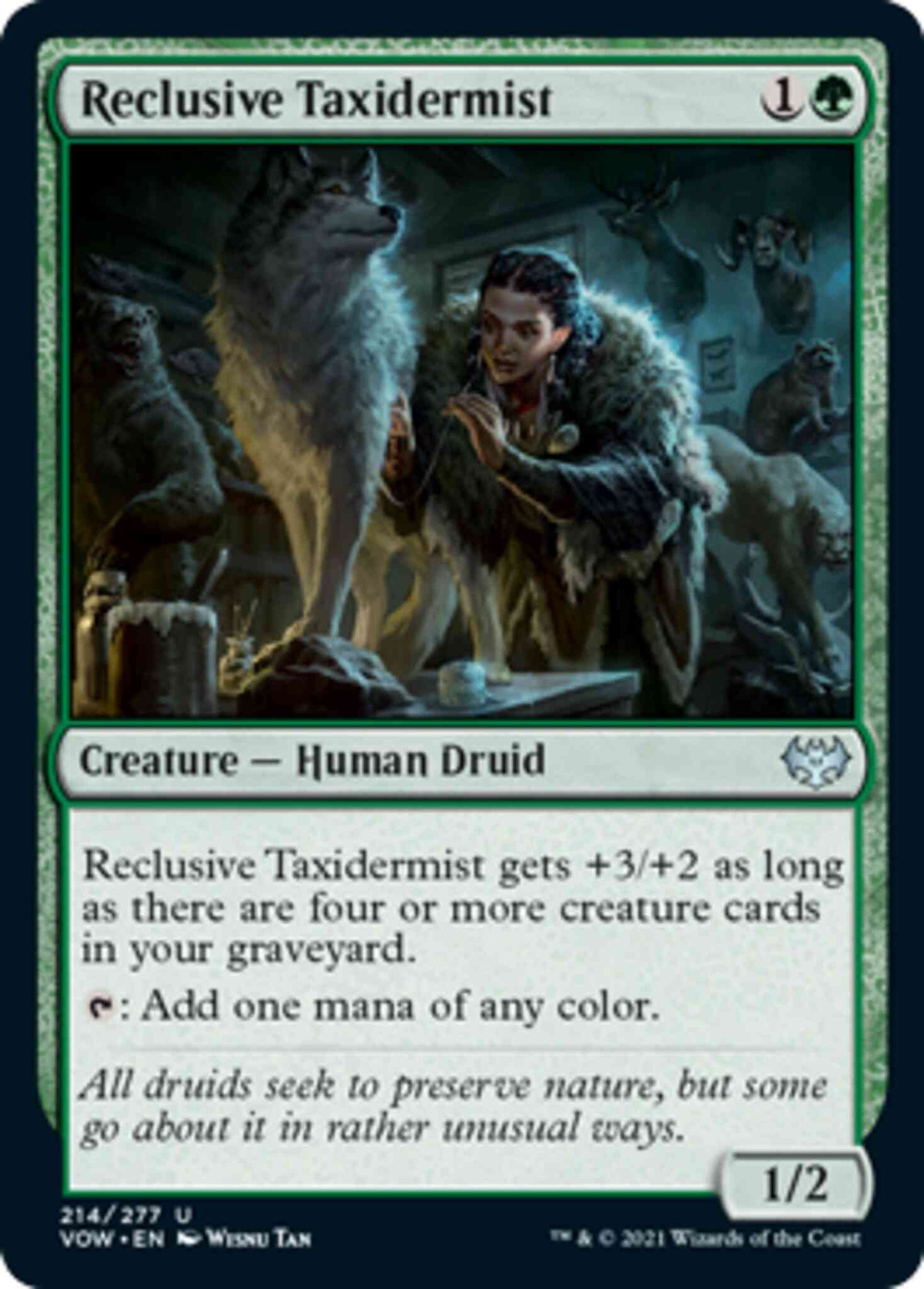 Reclusive Taxidermist [214] [Innistrad: Crimson Vow] [Non-Foil]