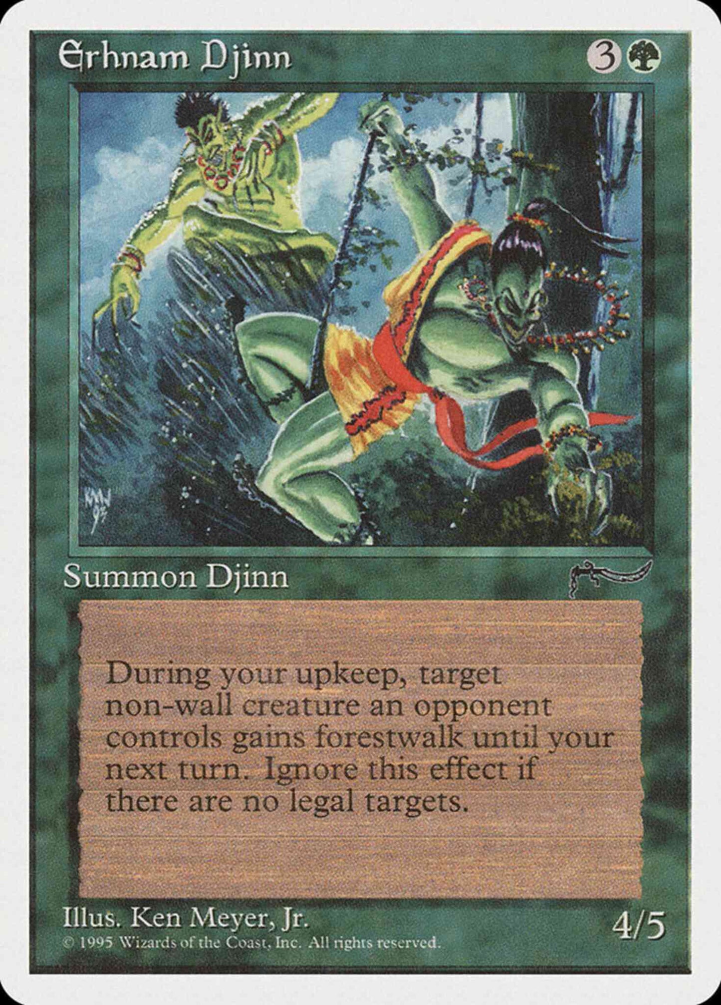 Erhnam Djinn - Japanese [64] [Japanese Chronicles] [Non-Foil]