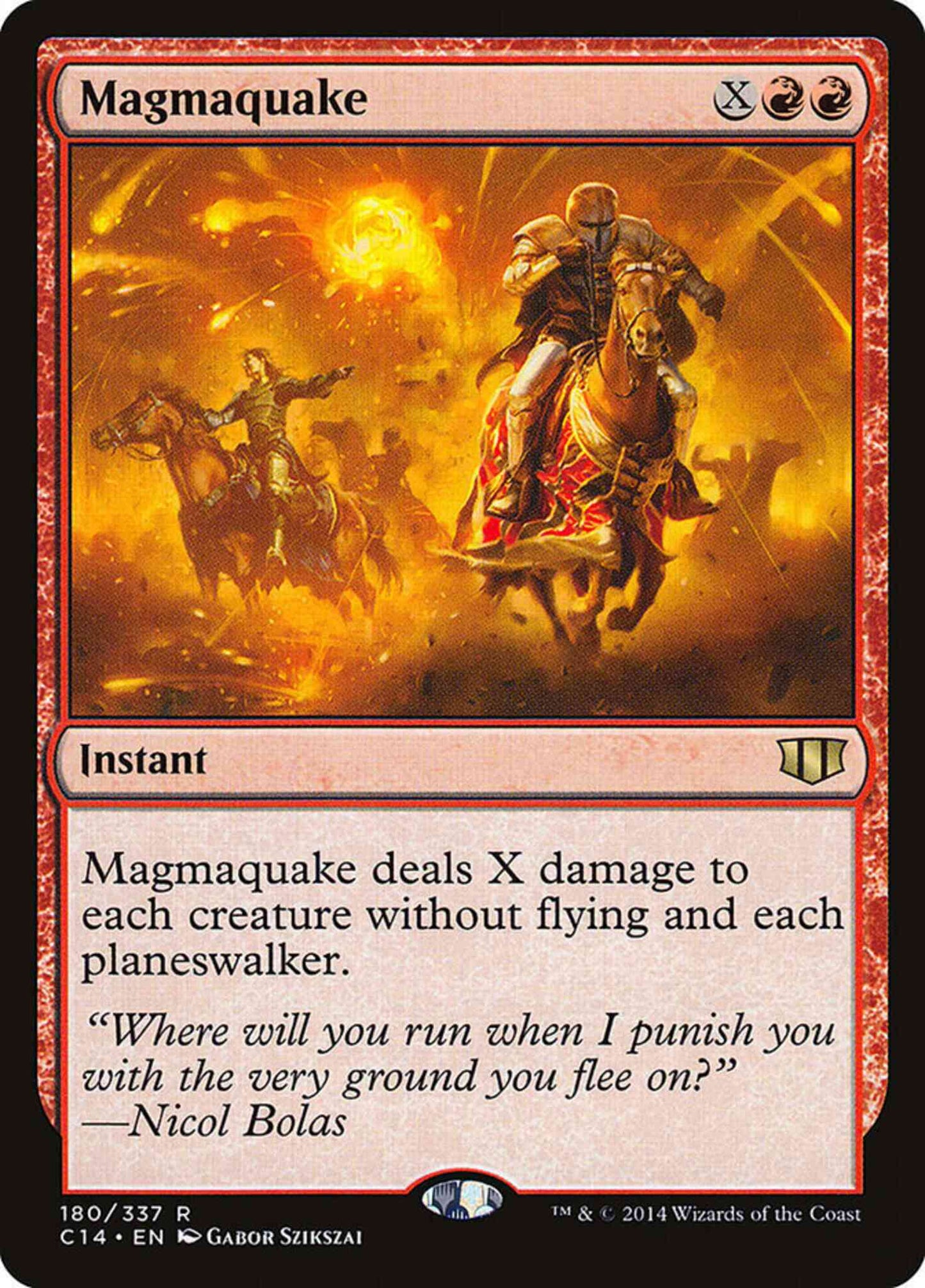 Magmaquake [180] [Commander 2014] [Non-Foil]