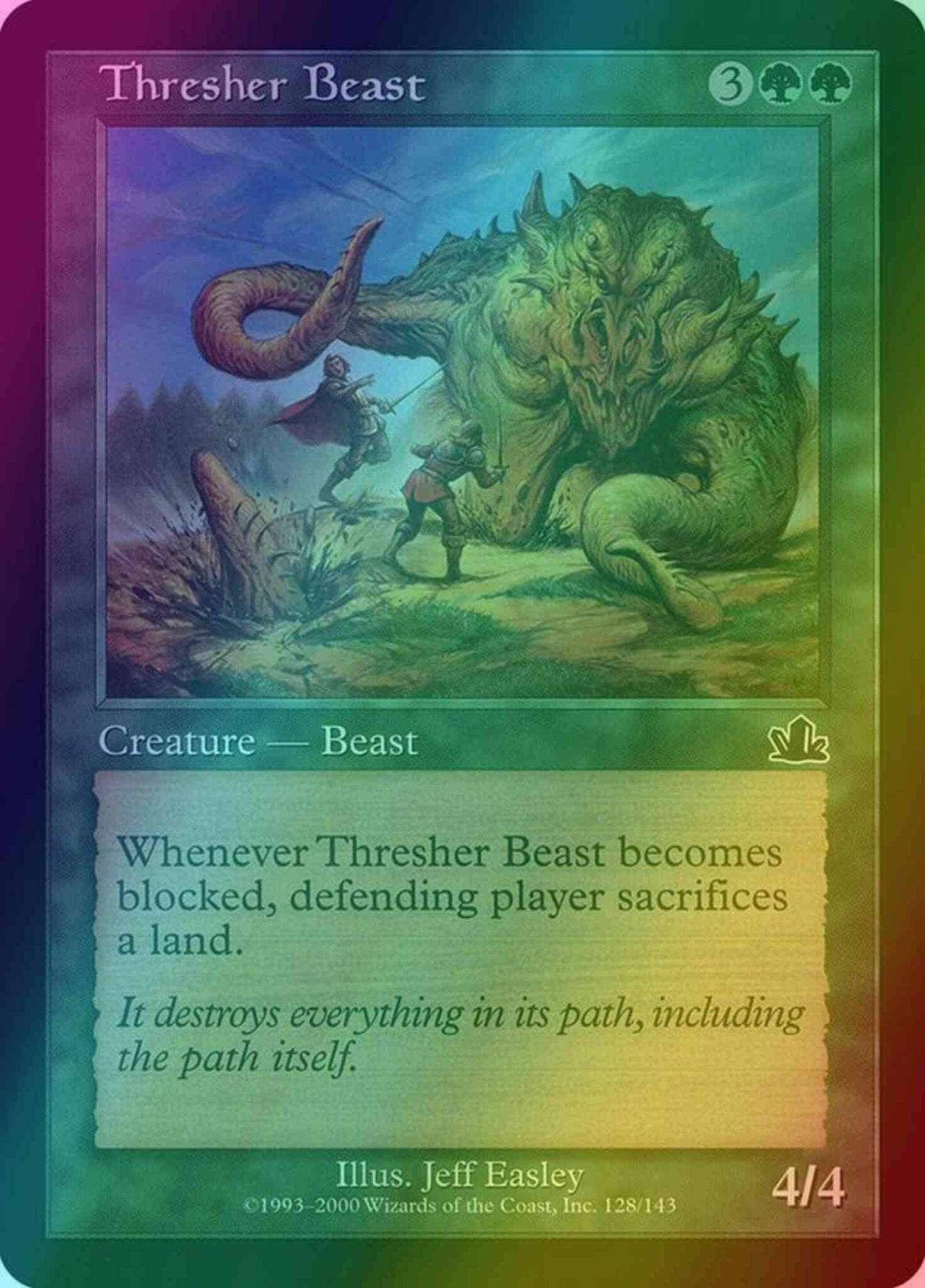 Thresher Beast [128] [Prophecy] [Foil]