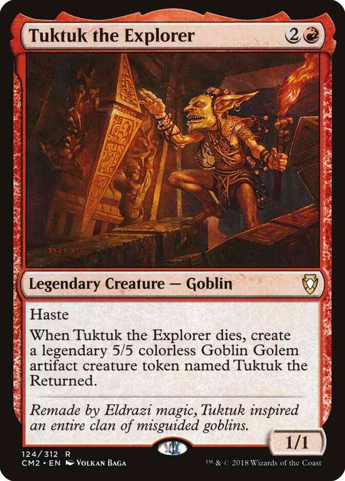 Tuktuk the Explorer [124] [Commander Anthology Volume II] [Non-Foil]