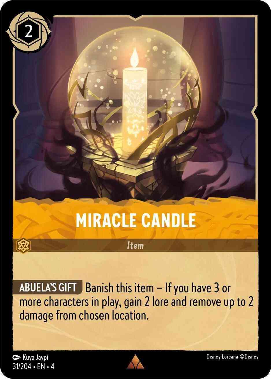Miracle Candle - 31/204 [Ursula's Return] [Non-Foil]