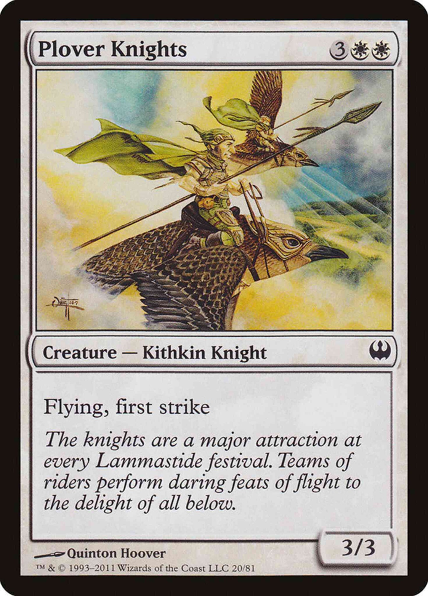 Plover Knights [20] [Duel Decks: Knights vs. Dragons] [Non-Foil]