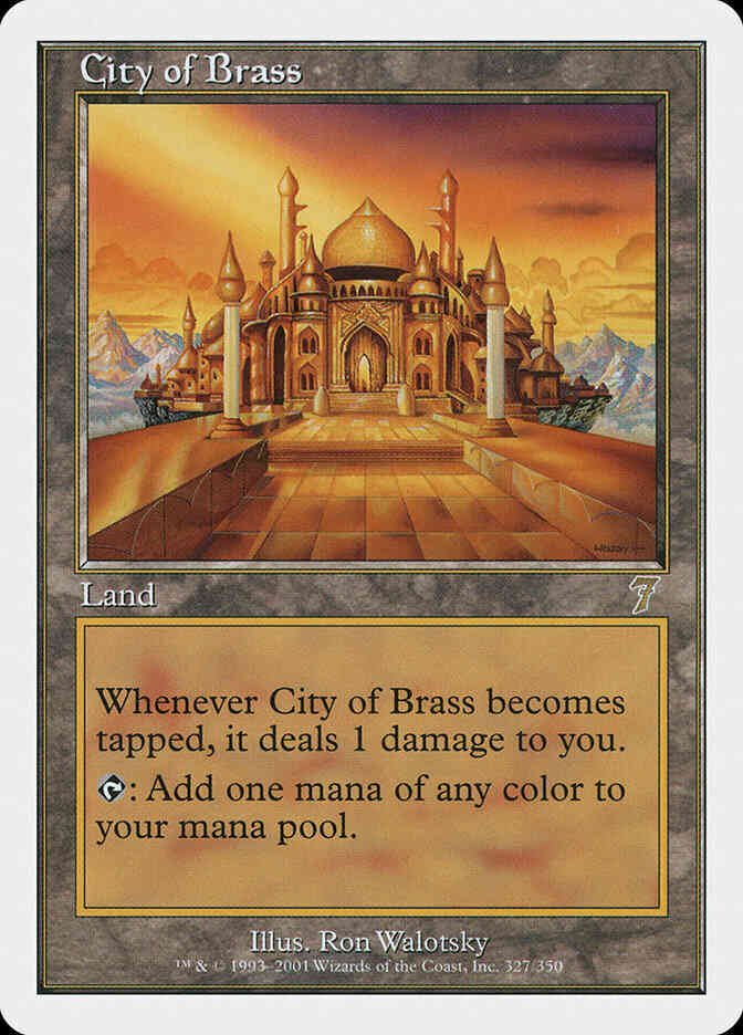 City of Brass [327] [Seventh Edition] [Non-Foil]