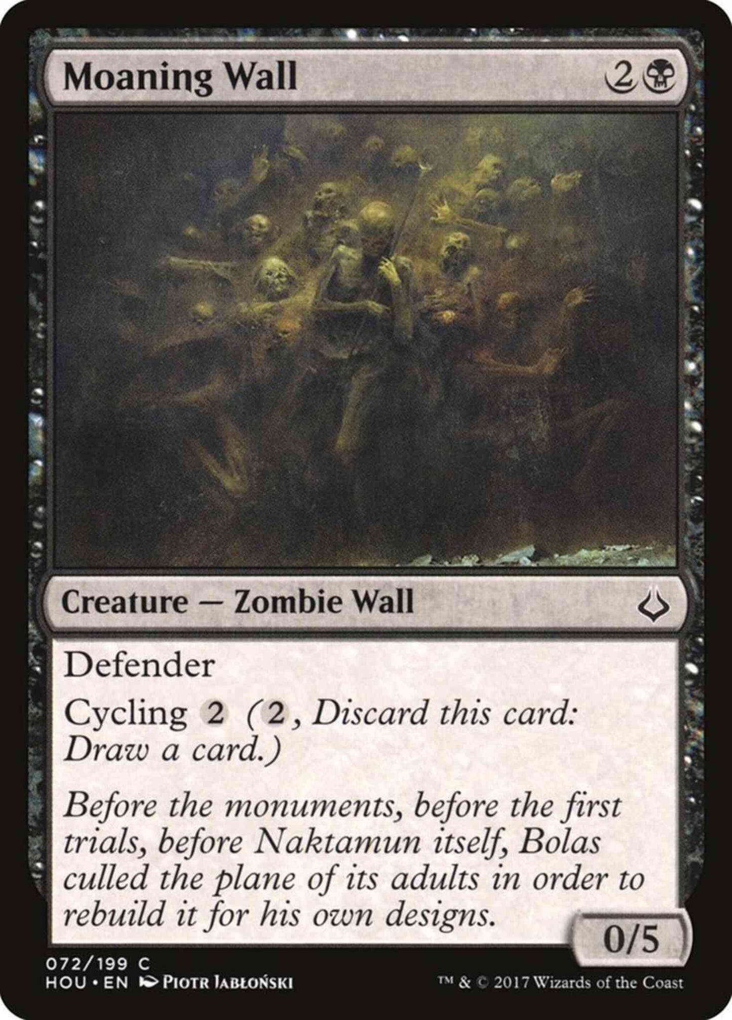 Moaning Wall [72] [Hour of Devastation] [Non-Foil]
