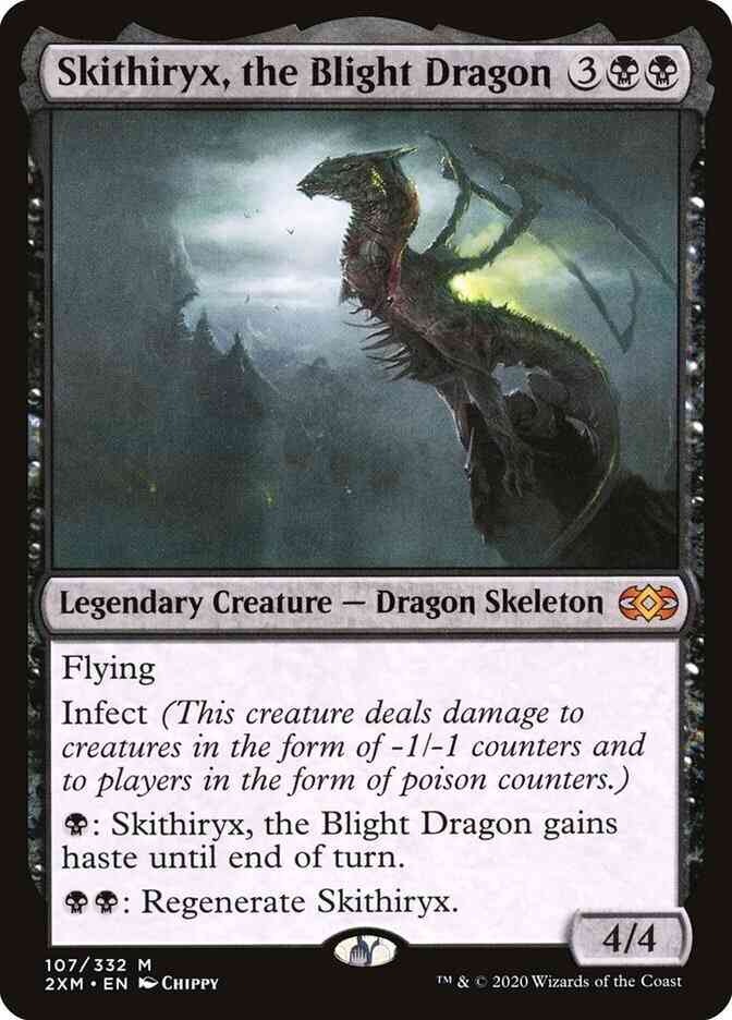 Skithiryx, the Blight Dragon [107] [Double Masters] [Non-Foil]