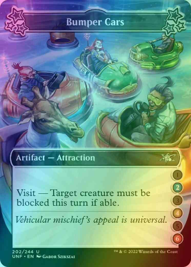 Bumper Cars (2/4/6) [202b] [Borderless] [Unfinity] [Foil]