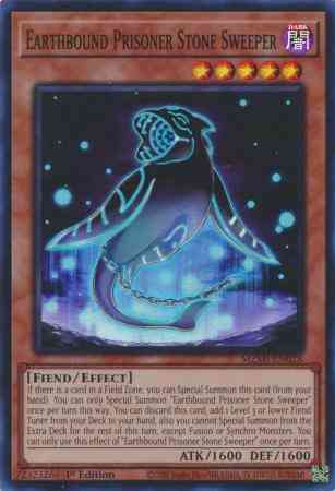 Earthbound Prisoner Stone Sweeper - MZMI-EN028 - Super Rare - 1st Edition
