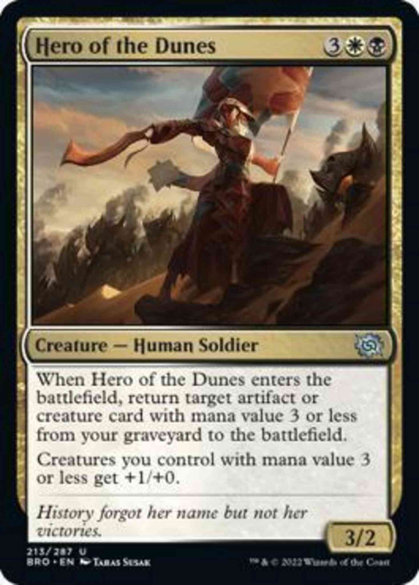 Hero of the Dunes [213] [The Brothers' War] [Non-Foil]