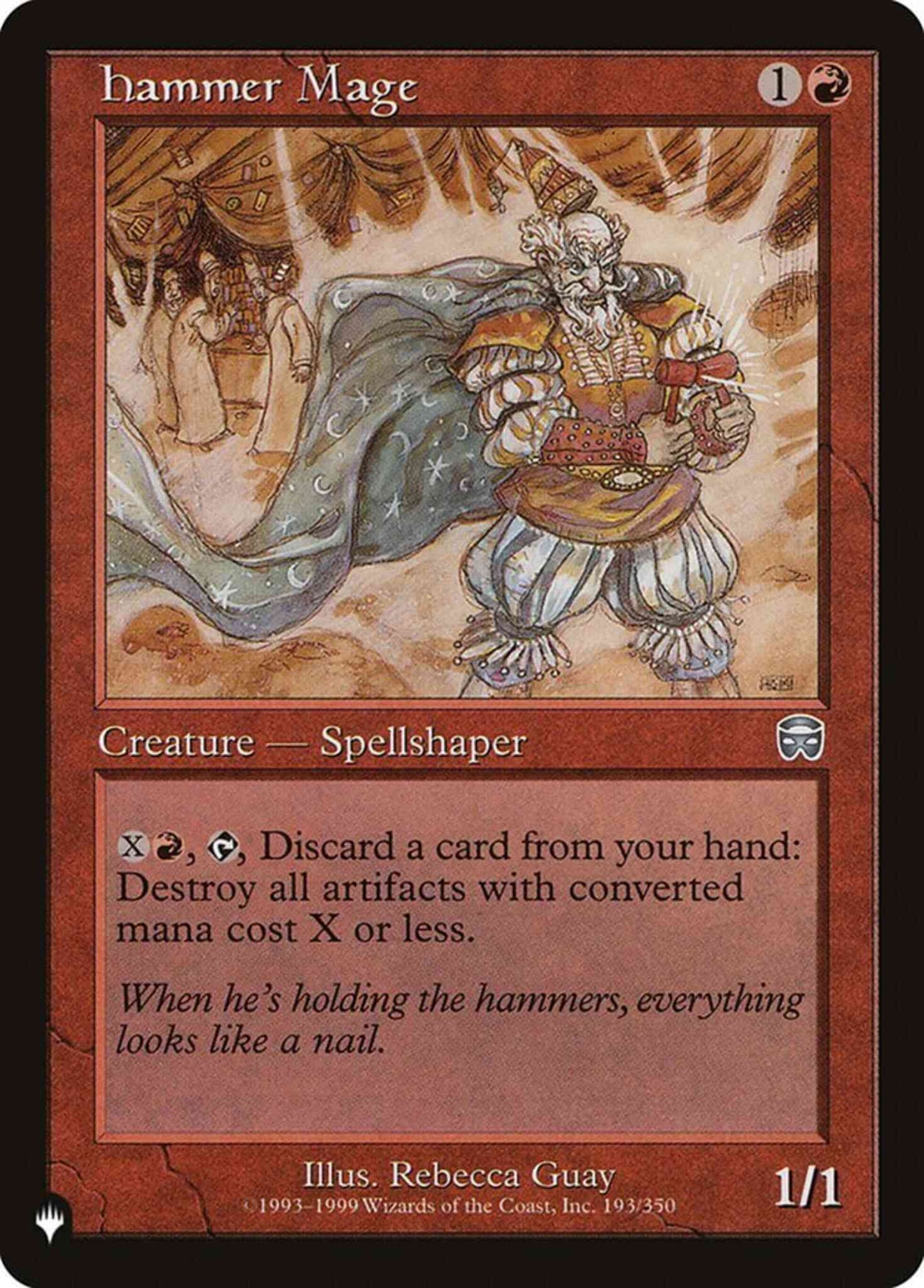 Hammer Mage [MMQ-193] [The List] [Non-Foil]