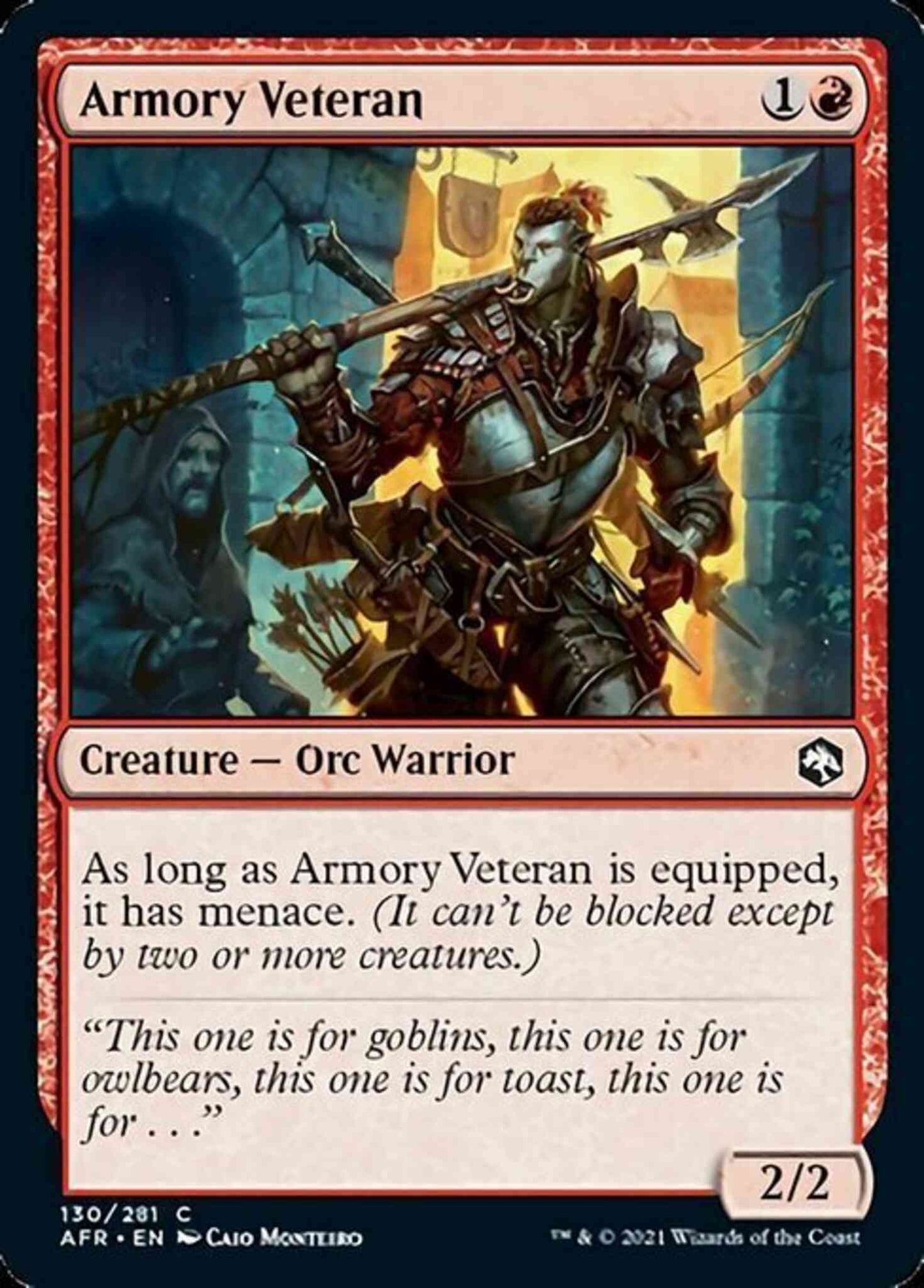 Armory Veteran [130] [Adventures In The Forgotten Realms] [Non-Foil]