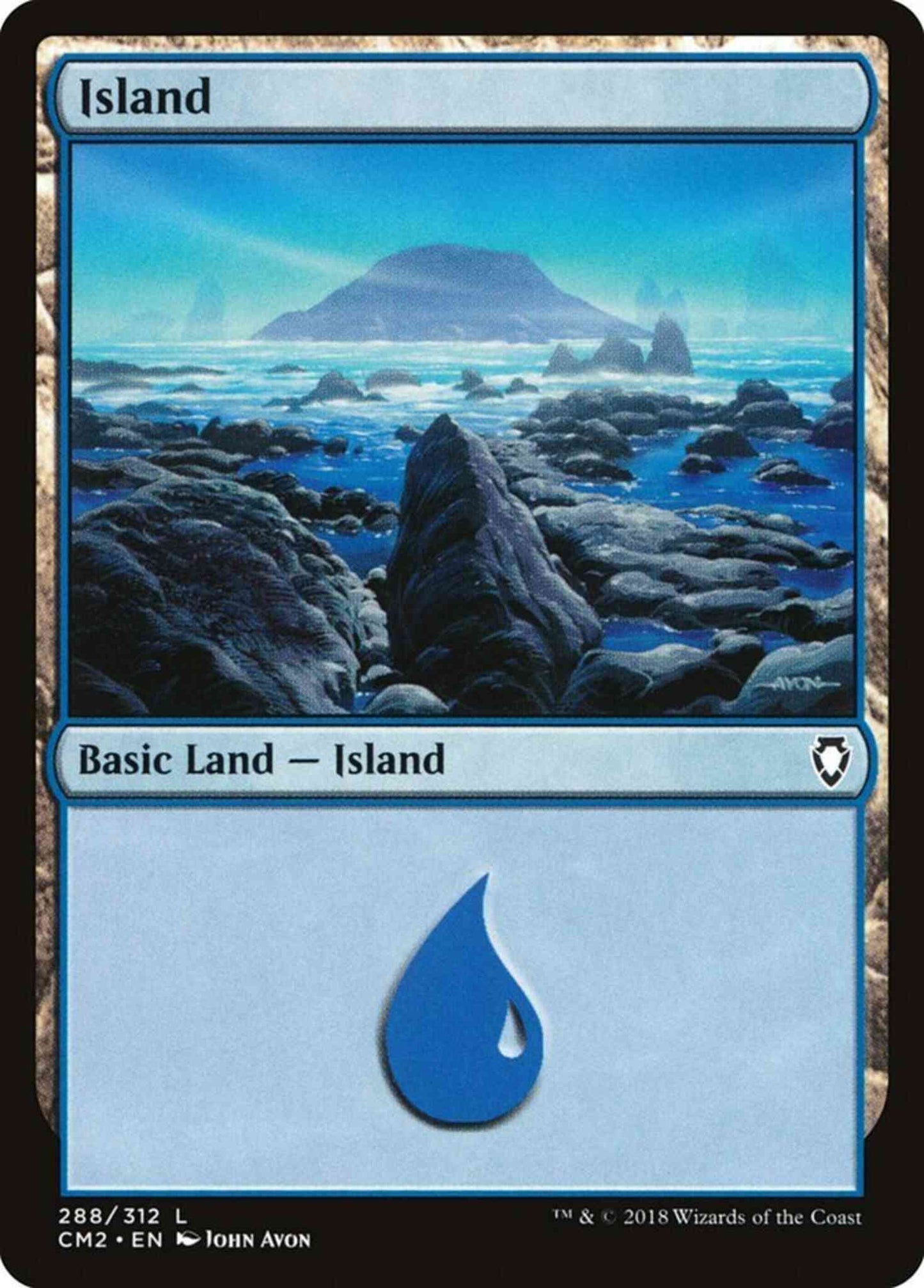 Island [288] [Commander Anthology Volume II] [Non-Foil]