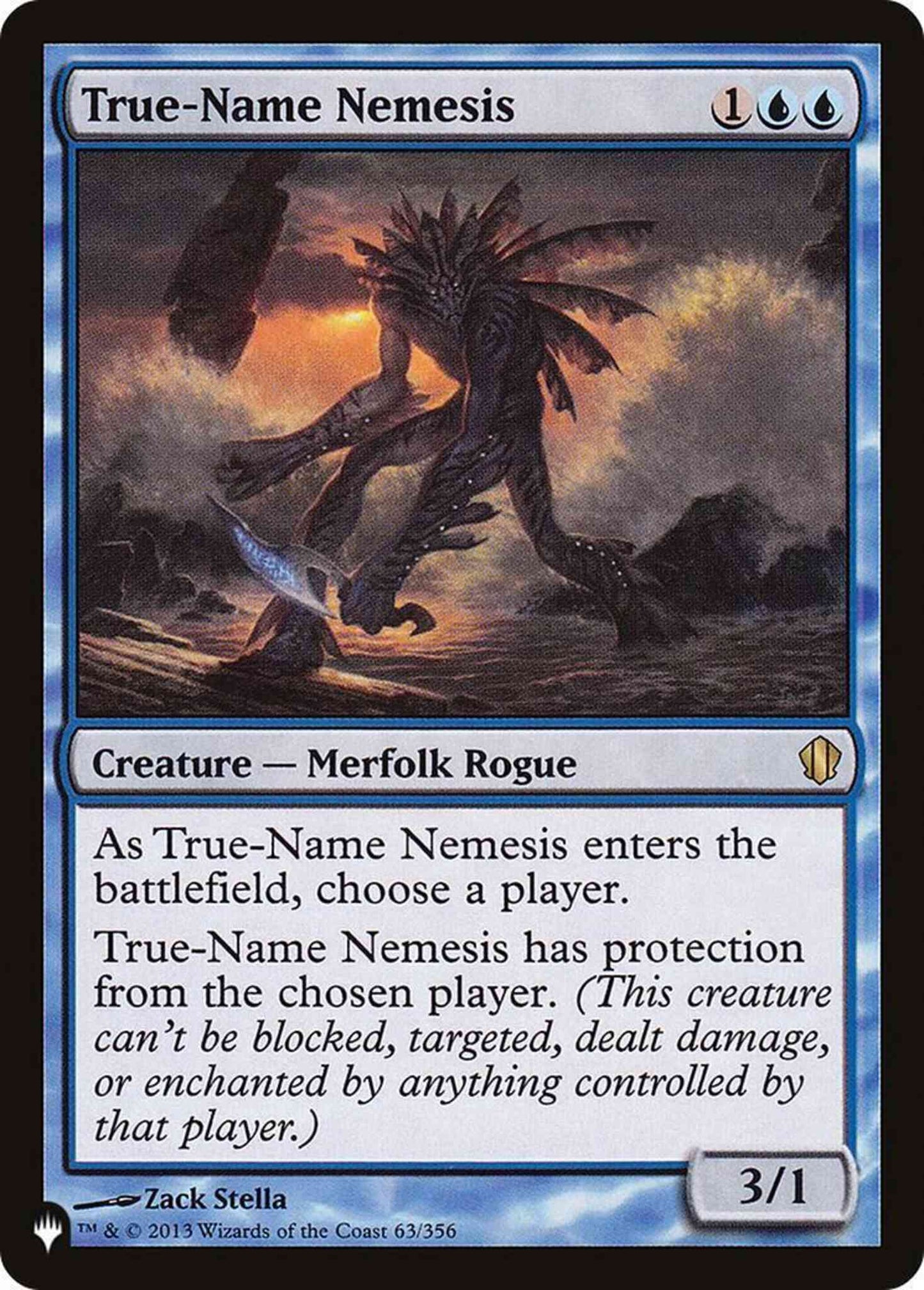 True-Name Nemesis [C13-63] [The List] [Non-Foil]