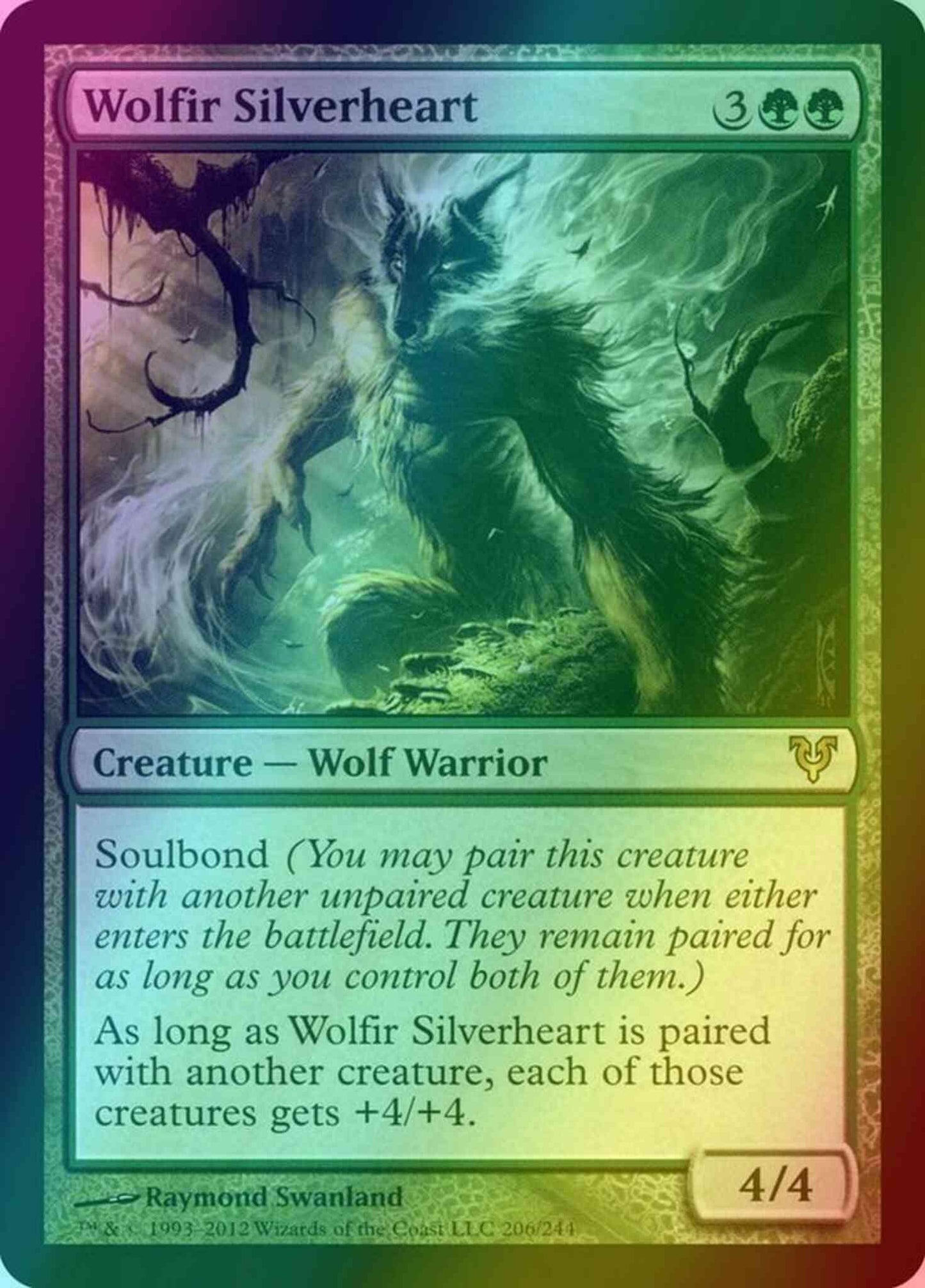 Wolfir Silverheart [206] [Avacyn Restored] [Foil]
