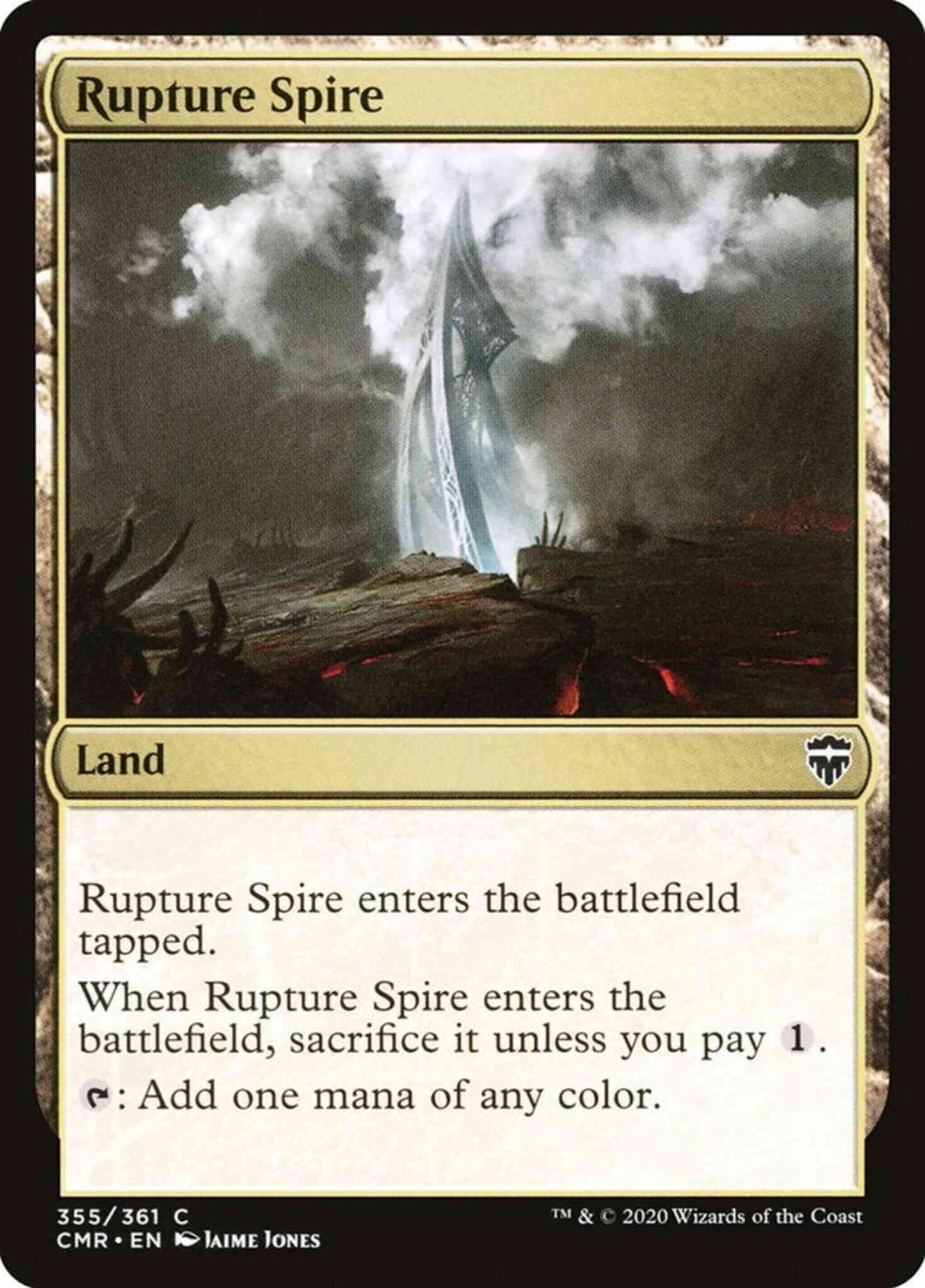 Rupture Spire [355] [Commander Legends] [Non-Foil]