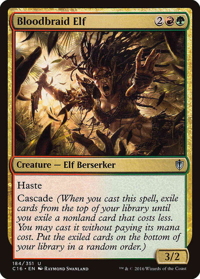 Bloodbraid Elf [184] [Commander 2016] [Non-Foil]