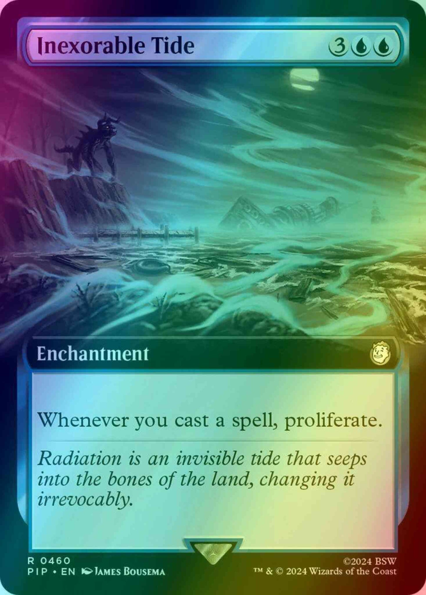 Inexorable Tide [460] [Extended Art] [Fallout] [Foil]