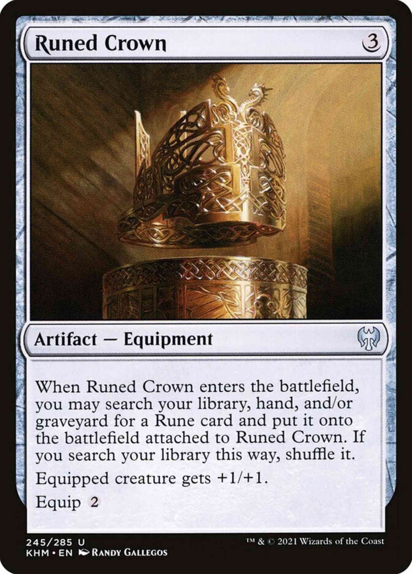 Runed Crown [245] [Kaldheim] [Non-Foil]