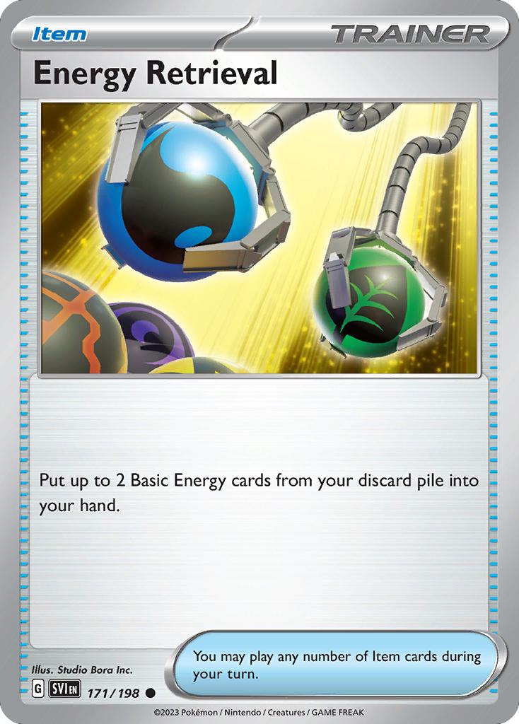 Energy Retrieval - 171/198 - Common [sv01-171] [Non-Holo]