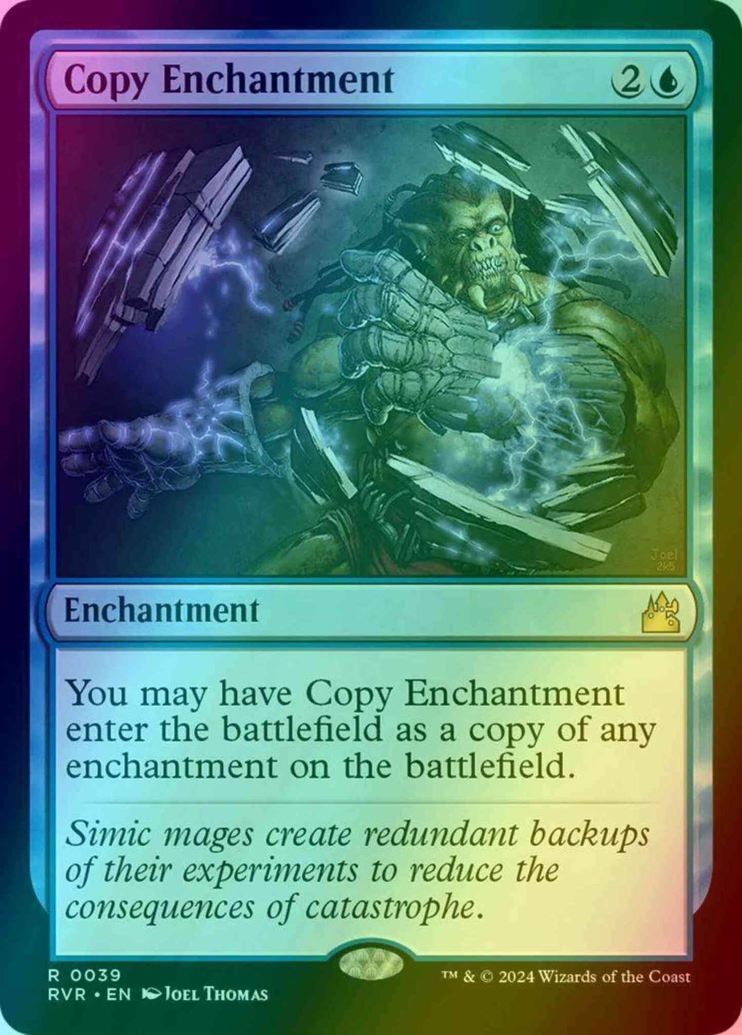 Copy Enchantment [39] [Ravnica Remastered] [Foil]