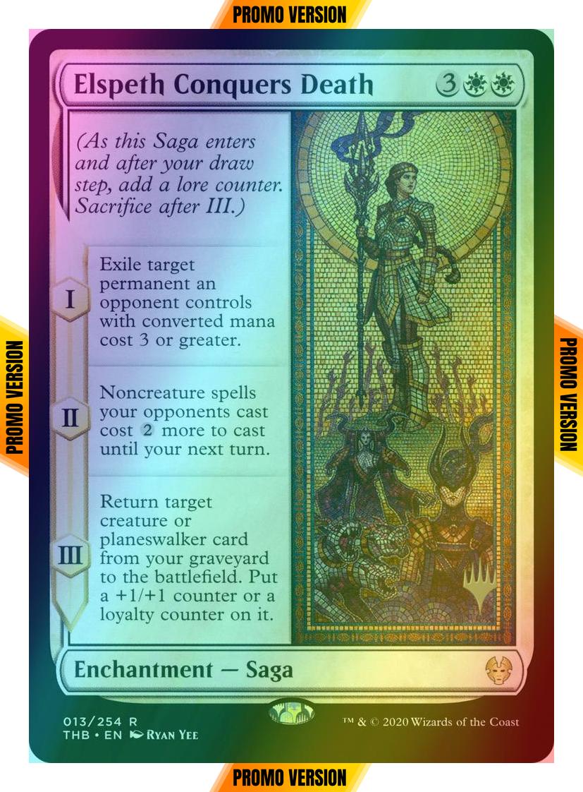 Elspeth Conquers Death [13p] [Promo Pack] [Theros Beyond Death Promos] [Foil]